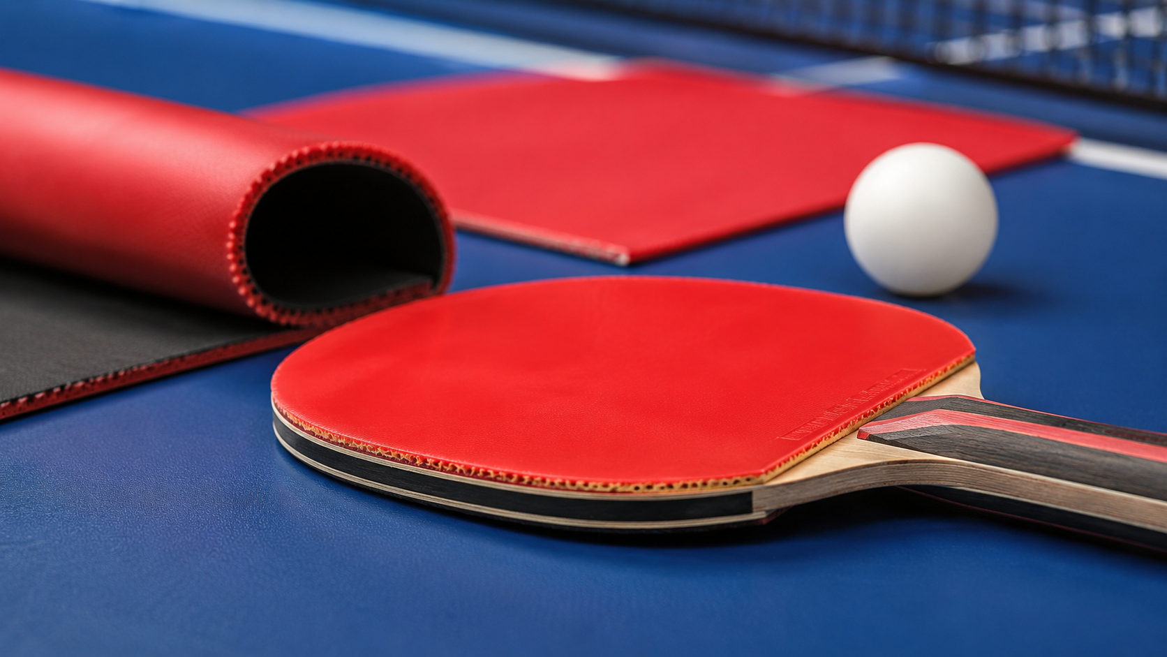 Revêtement tensor au tennis de table : guide technique complet 2026